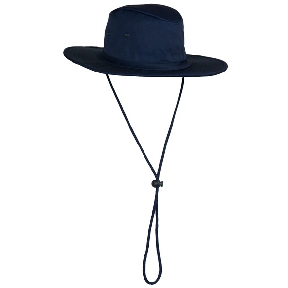 CLEARANCE - Navy Slouch Hat - Size XL